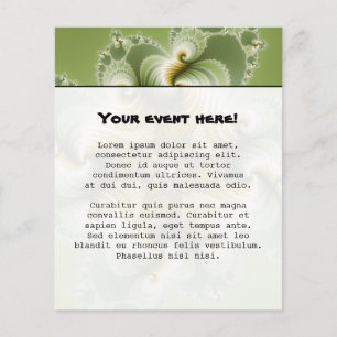 Country Fayre - Fraktal Art Flyer