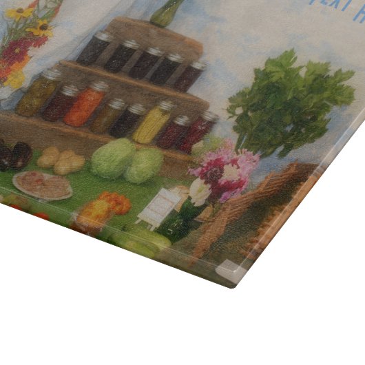 Country Fest Ernte Display Schneidebrett (Ecke)