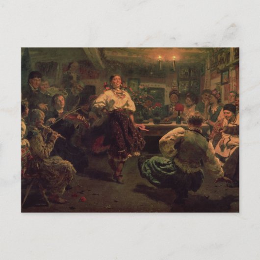 Country Festival, 1881 Postkarte (Vorderseite)