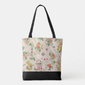 Country Floral Monogram Tasche (Rückseite)