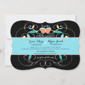 Country Folk Art Inspiriert Hochzeit Einladung (Vorderseite)