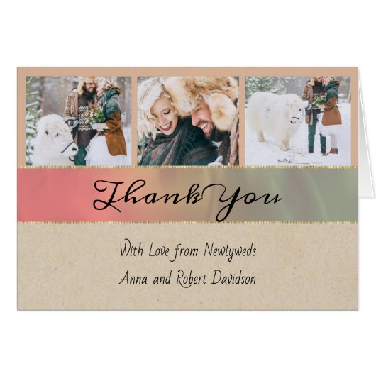 Country Foto Vielen Dank (Vorderseite (Horizontal))