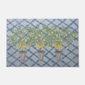 Country French Lemon Tree Lemons Doormat Rug Fußmatte (Vorderseite)