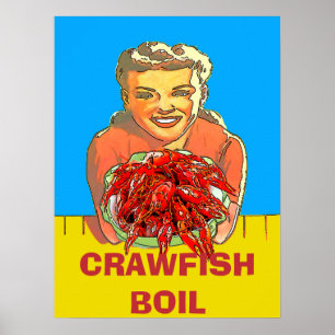 Country Gal Crawfish Boil, Poster