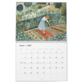 Country Garden Folklore Blume Kalender (Mär 2027)