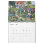 Country Garden Folklore Blume Kalender (Feb 2027)