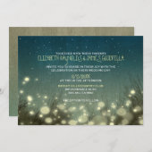 Country Garden Light Wedding Einladungen (Vorne/Hinten)