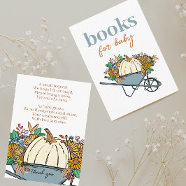 Country Garden Pumpkin Books for Baby Begleitkarte