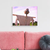 Country Garden Scarecrow Leinwanddruck (Insitu (Wohnzimmer))
