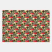 Country Garden Squash Nattern Muster Geschenkpapier Set (Vorderseite 2)