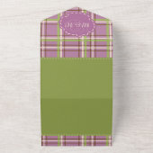 Country Garden Wedding All In One Einladung (Außenbereich)