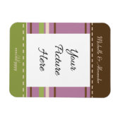 Country Garden Wedding Rett-the-Date Magnet (Horizontal)