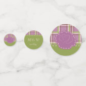 Country Garden Wedding Table Confetti Konfetti (Vorderseiten)