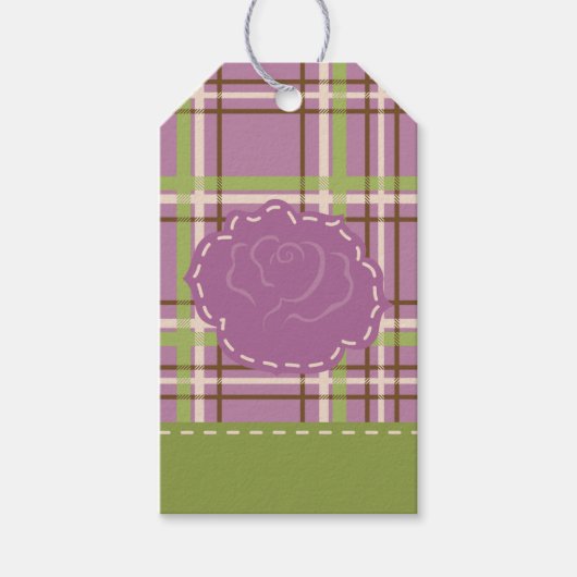 Country Garden Wedding - Tag Geschenkanhänger (Vorderseite)