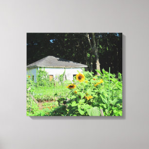 Country Garden Wrapped Canvas Leinwanddruck
