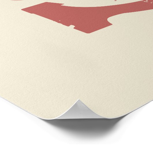 Country General Store Wall Art Poster Print Decke (Ecke)