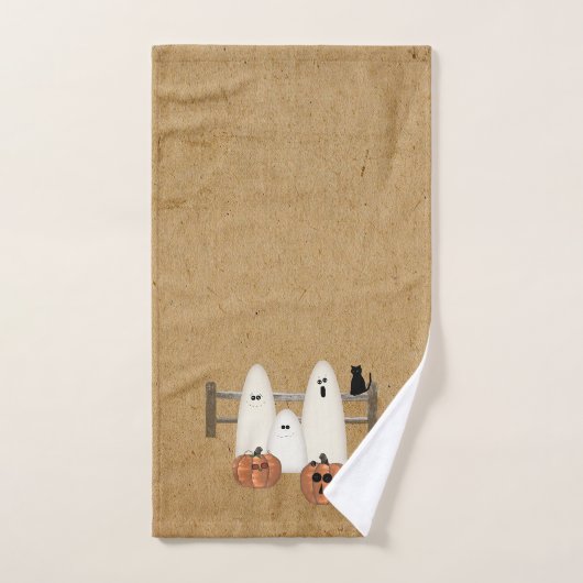 Country Ghosts Bath Handtuch Set (Handtuch)