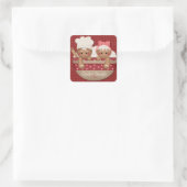 Country Gingerbread Chefs Stickers (Tasche)