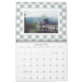 Country Gingham Foto Calendar Kalender (Jan 2027)