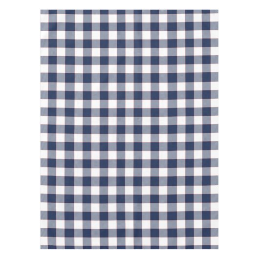 Country Gingham Pattern Tischdecke (Vorderseite)