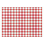 Country Gingham Pattern Tischdecke (Vorderseite (Horizontal))