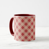 Country Gingham Tasse (Vorderseite Links)