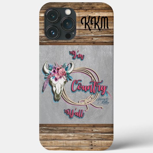 Country Girl iPhone Case (Rückseite)