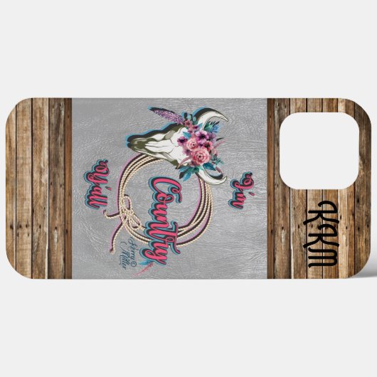 Country Girl iPhone Case (Rückseite (Horizontal))
