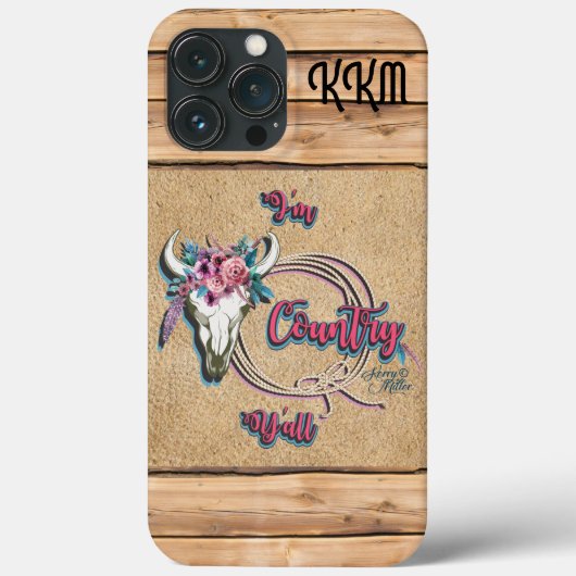 Country Girl iPhone Case (Rückseite)
