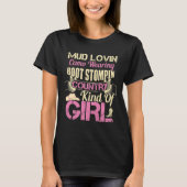 Country Girl Quotes Ladie T - Shirt (Vorderseite)