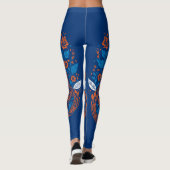Country Gitarre Art Leggings (Rückseite)