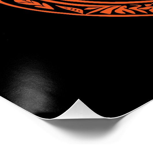 Country Gitarre Art Poster (Ecke)