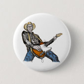 Country Gitarre Button (Vorderseite)