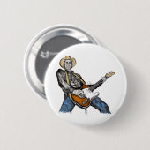 Country Gitarre Button (Vorne & Hinten)