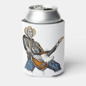 Country Gitarre Dosenkühler (Kanne Rückseite)