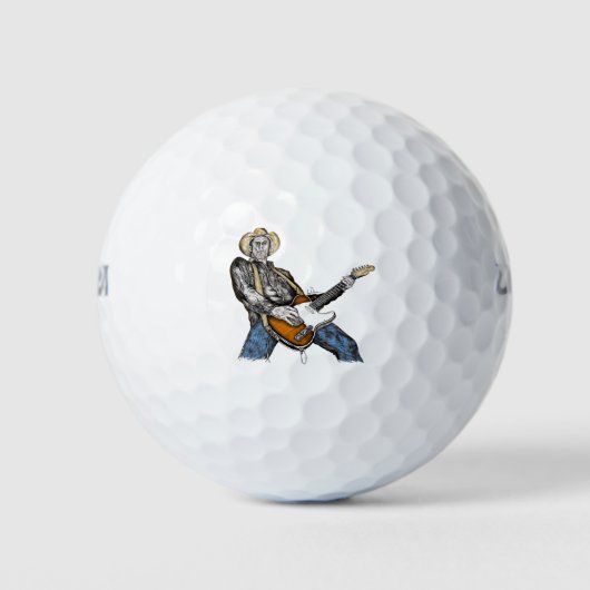 Country Gitarre Golfball (Vorderseite)