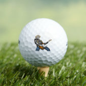 Country Gitarre Golfball (Insitu T-Shirt)