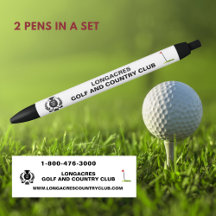 Country & Golf Club Logos Website Phone Pen