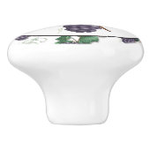 Country Grapes Obstknopf Keramik Keramikknauf (Seitenansicht)