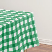 Country Green Gingham Tischdecke (Beispiel)