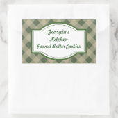 Country Green Kitchen Stickers (Tasche)