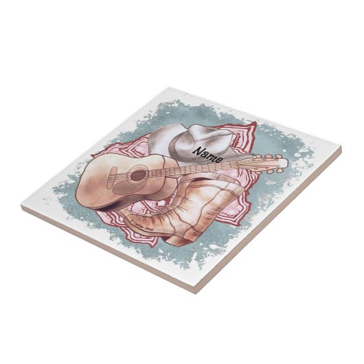 Country Guitar Fliese (Seite)