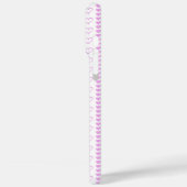 Country Heart Stripes Muster Monogramm Case-Mate iPhone Hülle (Rückseite / Links)