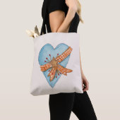 Country Heart Tote Bag Tasche (Von Nahem)