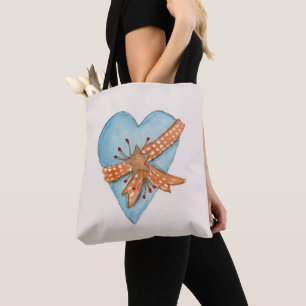 Country Heart Tote Bag Tasche