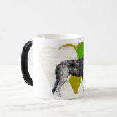 Country Hearts Irish Wolfhound Verwandlungstasse (Vorderseite Links)