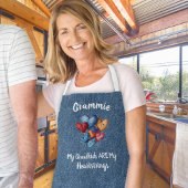 Country Heartstrings Personalisiert Großmutter Nam Schürze