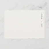 Country Hills River Landscape Wedding QR Code UAWG Begleitkarte (Rückseite)