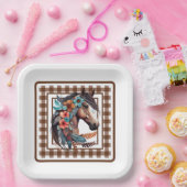 Country Horse Pappteller (Party)