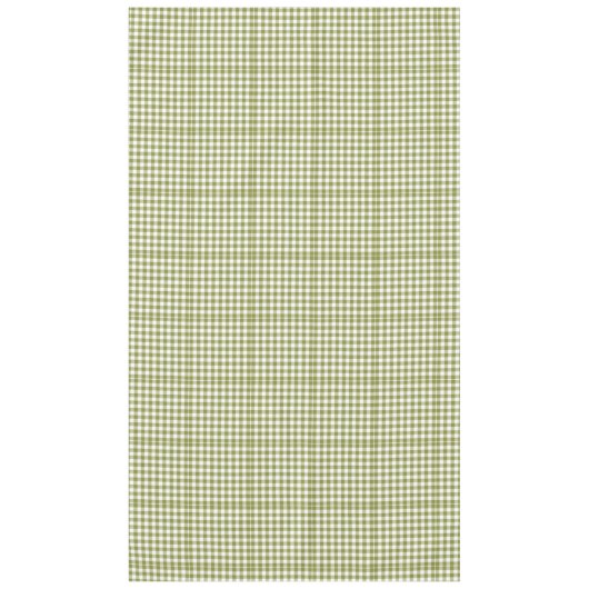 Country House Green Checkered Gingham Rustic Tischdecke (Vorderseite)